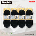 Meia Invisível Preta com Almofada Mulher | Tamanho único|Pack de 1/4 pares