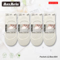 Meia Invisível Algodão Premium Mulher | Tamanho Único | 3 Cores | Pack de 1/4 pares
