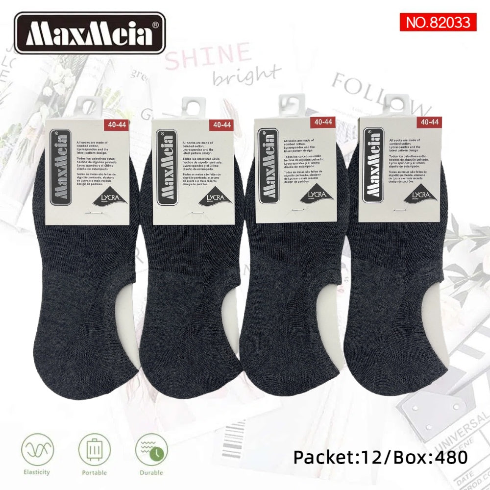 Meias Invisíveis Anti- bacterial Unissexo Pack de 6/12 pares