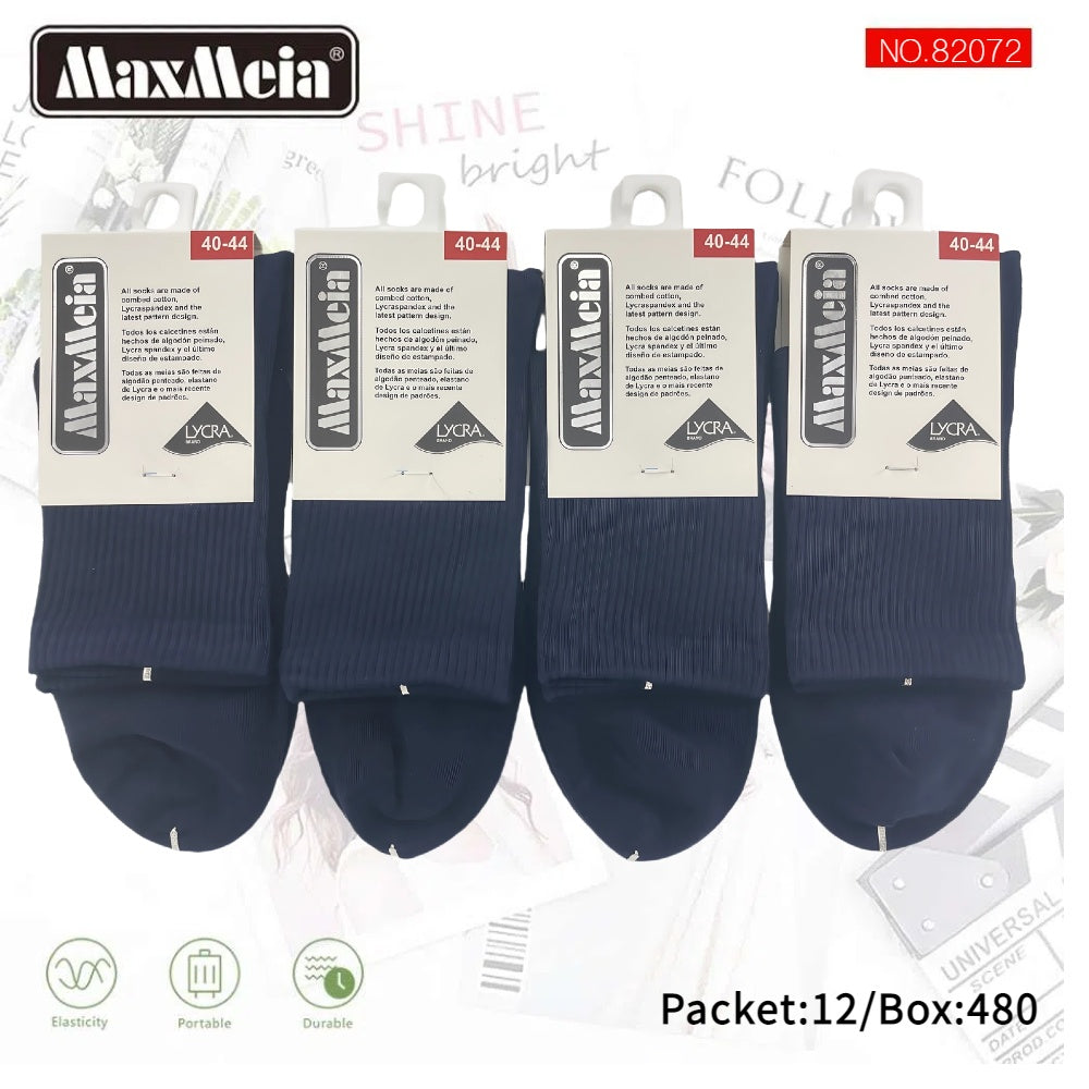 Meias Desportivas Caneladas Anti-bacterial Pack de 1/4/12 pares