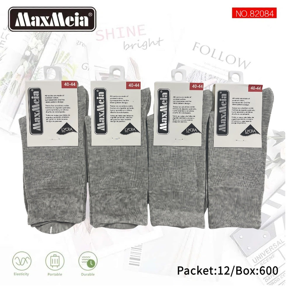 Meias Cano Médio Anti-bacterial Pack de 1/4/12 pares