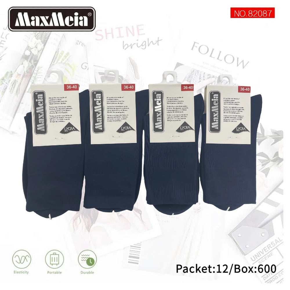 Meias Cano Médio Anti-bacterial Pack de 1/4/12 pares