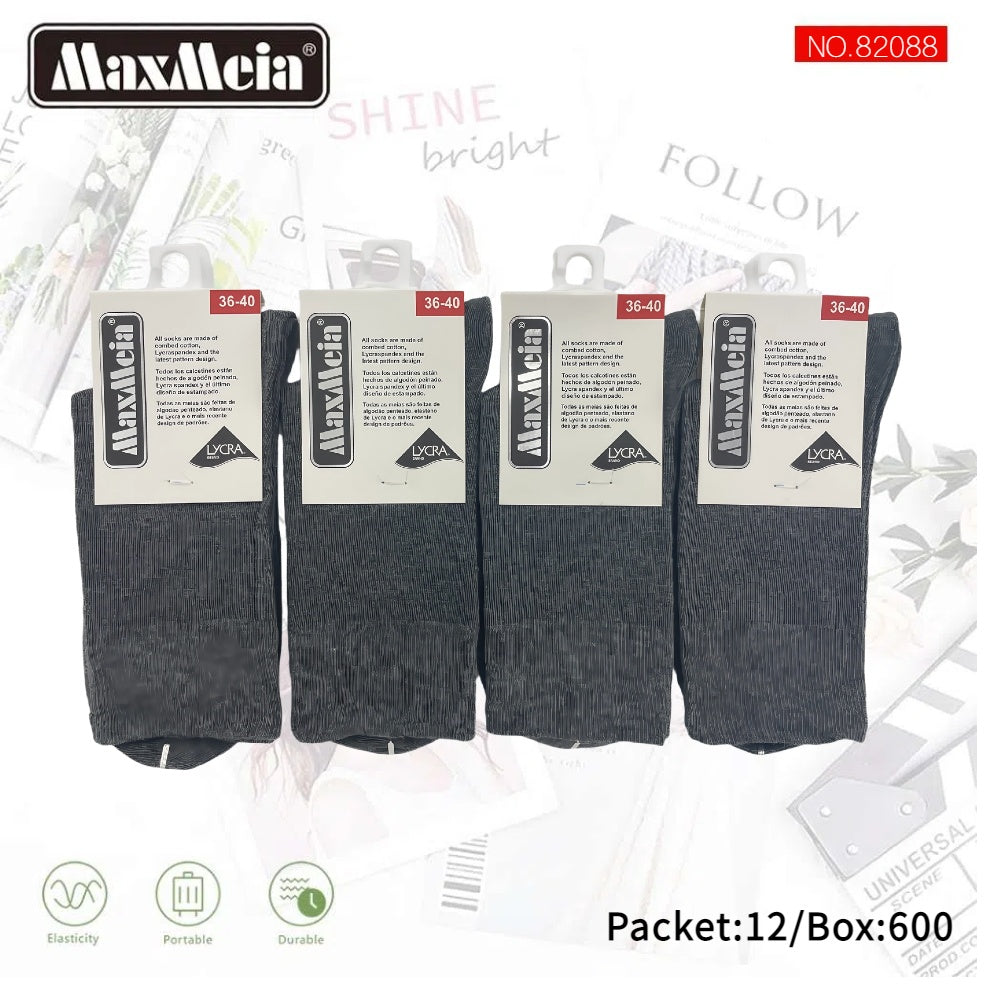 Meias Cano Médio Anti-bacterial Pack de 1/4/12 pares