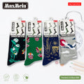 Meias Costume Socks Padrões Artísticos Pack de 4 pares Sortido