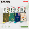 Meias Costume Socks Vida Marinha Pack de 4 pares Sortido