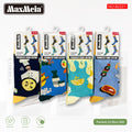 Meias Costume Socks Gastronomia Pack de 4 pares Sortido