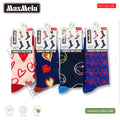 Meias Costume Socks Amor & Corações Pack de 4 pares Sortido