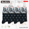 Meias Cano Alto Emblema Clássico Biqueira Sem Costura Pack de 1/4//12 pares